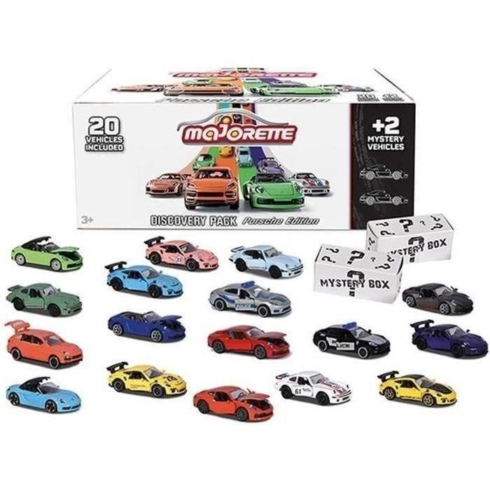 Majorette SMO212058601 Set de Coches Porsche Descubrimiento 20+2 Piezas Majorette SMO212058601 Set de Coches Porsche Descubrimiento 20+2 Piezas