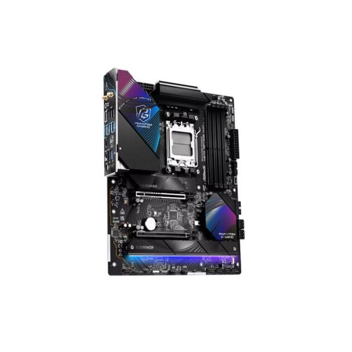 Placa ASRock X870 Riptide Wifi,Amd,Am5,X870,4Ddr5,256Gb,2Usb4+Hdmi,4Sata3,3M.2,2Usb4,9Usb3.2,1Usb Type-C,Lan2.5Gb,Wifi7+Bt,Atx 2