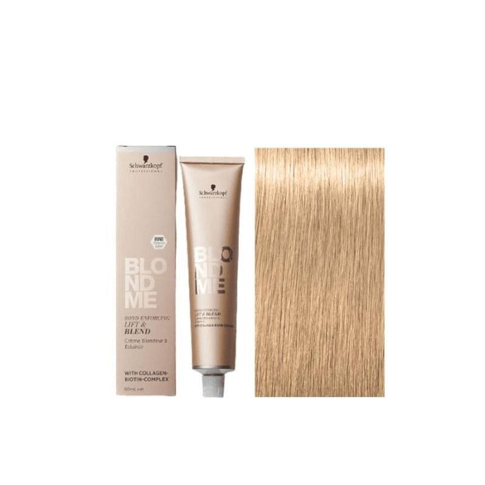 Schwarzkopf BLONDME Crema Aclarante y Tonalizadora Reforzadora de Puentes 60ml - Aclara hasta 5 tonos, protege el cabello Schwarzkopf BLONDME Crema Aclarante y Tonalizadora Reforzadora de Puentes 60ml - Aclara hasta 5 tonos, protege el cabello