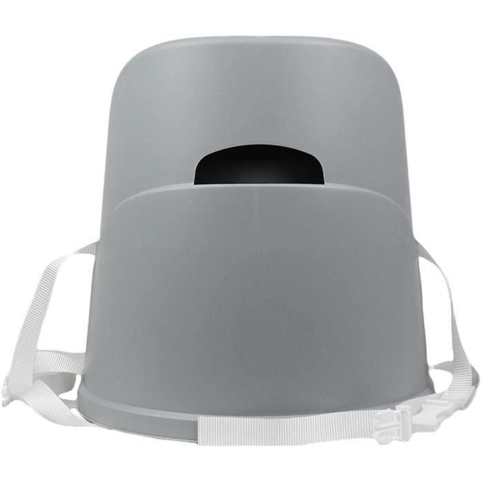 Thermobaby Silla elevadora BLOC Tudi Charming Grey, ligera, compacta y portátil, con arnés 3 puntos para seguridad y comodidad del bebé +6 meses 2 Thermobaby Silla elevadora BLOC Tudi Charming Grey, ligera, compacta y portátil, con arnés 3 puntos para seguridad y comodidad del bebé +6 meses 2