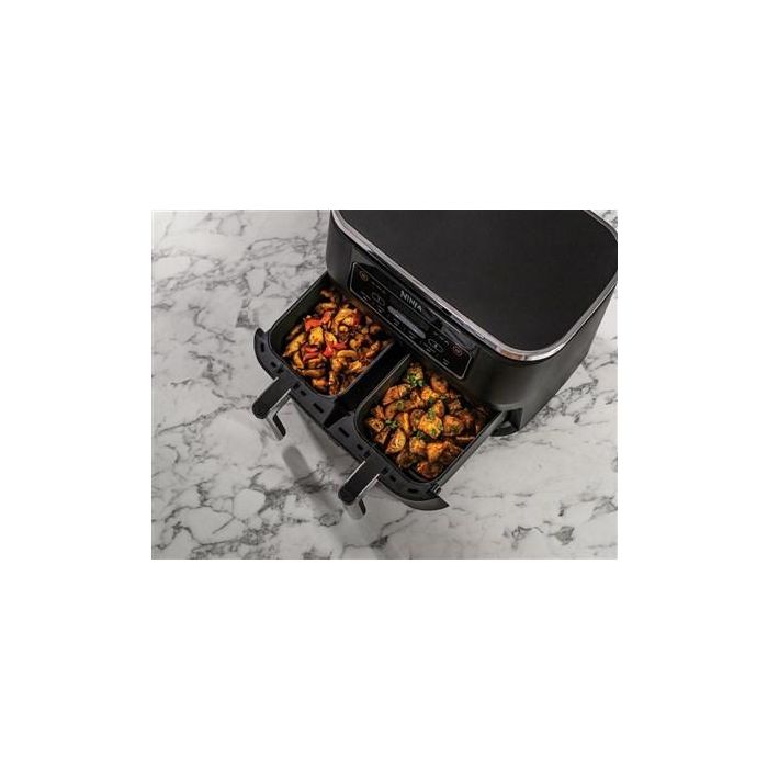 Ninja AF300EU Freidora de Aire 6 en 1 Dual Zone 7.6L, Cocina 2 Alimentos a la Vez, Max Crisp, Asar, Hornear, Deshidratar, Recalentar 14 Ninja AF300EU Freidora de Aire 6 en 1 Dual Zone 7.6L, Cocina 2 Alimentos a la Vez, Max Crisp, Asar, Hornear, Deshidratar, Recalentar 14