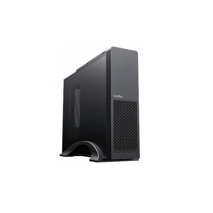 Coolbox T313 Caja Ordenador MicroATX Slim USB-C con Fuente SFX 300W Bronze Incluida