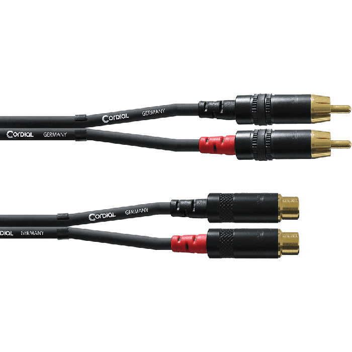 Cable De Audio Rca Macho/Hembra 3M Cable De Audio Rca Macho/Hembra 3M