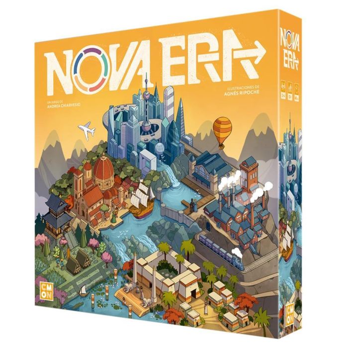 Nova Era Juego de Mesa NVE001ES CMON 2-4 Jugadores 60 Minutos 0 Nova Era Juego de Mesa NVE001ES CMON 2-4 Jugadores 60 Minutos 0