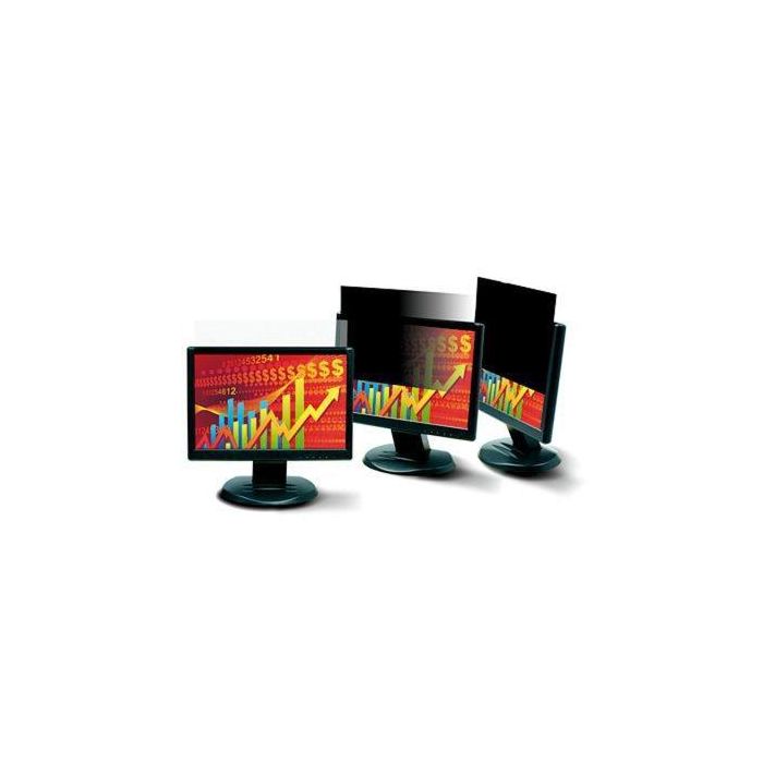 3M PF27.0W Filtro de Privacidad para Monitores de Escritorio 27.0" Widescreen - Tecnología Microlouver Anti-Espía Reversible