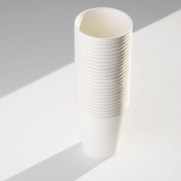 Set de 50 vasos blancos de cartón 120 cc Algon (36 Cajas) 1 Set de 50 vasos blancos de cartón 120 cc Algon (36 Cajas) 1
