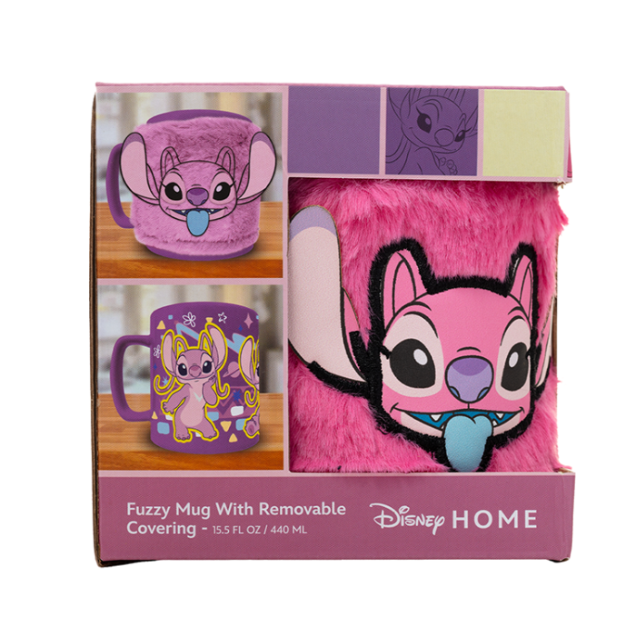 Taza funda de peluche Angel Disney 440ml 1