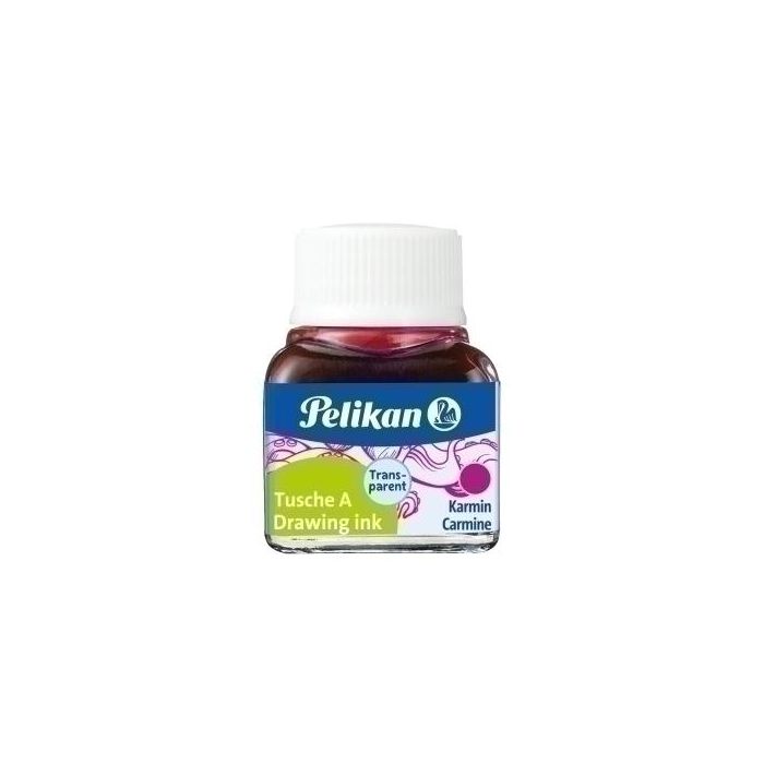 Tinta China Pelikan Frasco 10 Ml. Carmin (523-2) (201517)