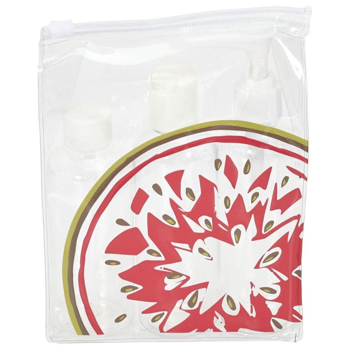 Jet Lag Kit Viaje Neceser 3 Frascos Reutilizables 100 ml 6