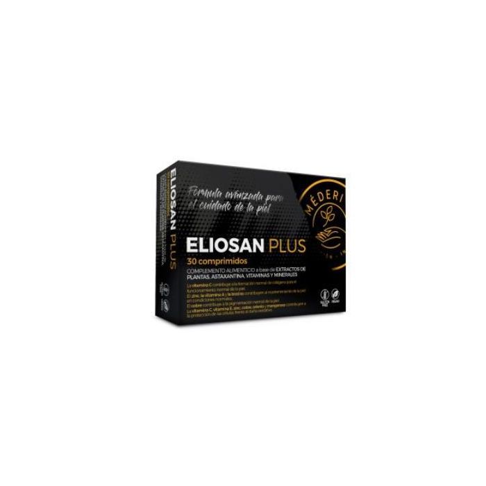 Eliosan Plus Piel, Colágeno y Protección Celular con Vitaminas y Minerales 30 Comprimidos