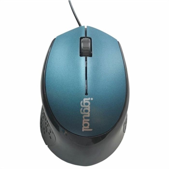 Ratón iggual COM-ERGONOMIC-R 800 dpi Azul Negro/Azul 0 Ratón iggual COM-ERGONOMIC-R 800 dpi Azul Negro/Azul 0