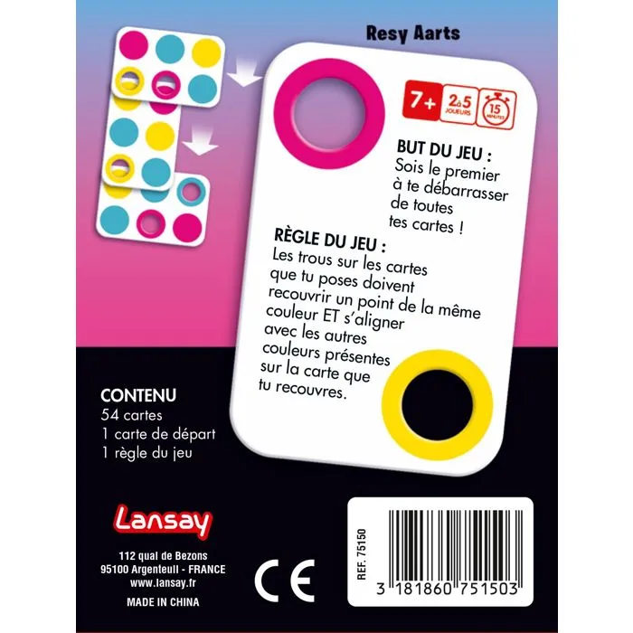 Lansay Stack'It Juego de Mesa Familiar Estrategia A partir de 7 años LAN3181860751503