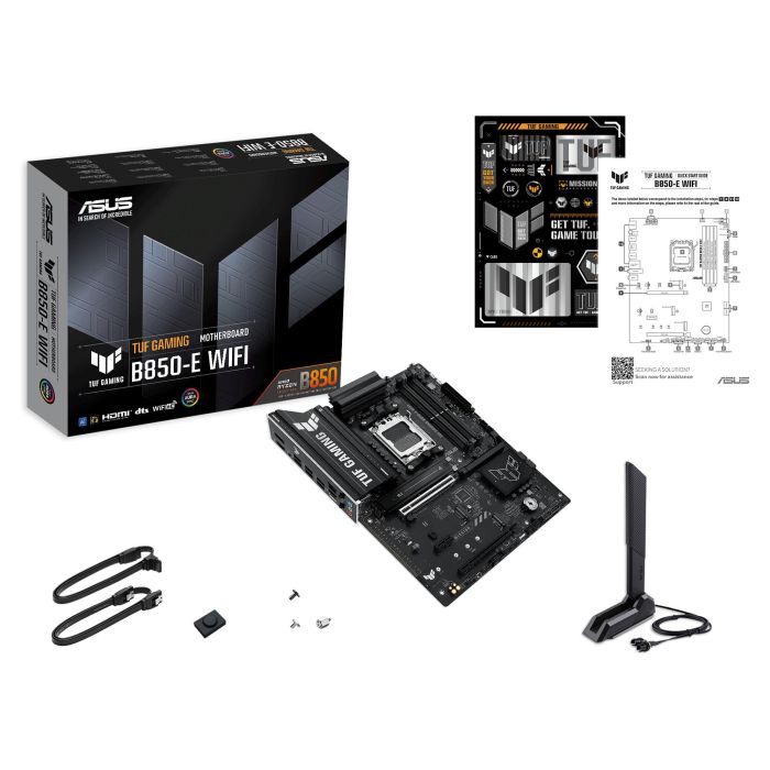 ASUS Placa Base TUF GAMING B850-E WiFi, AMD B850, Socket AM5, DDR5, ATX