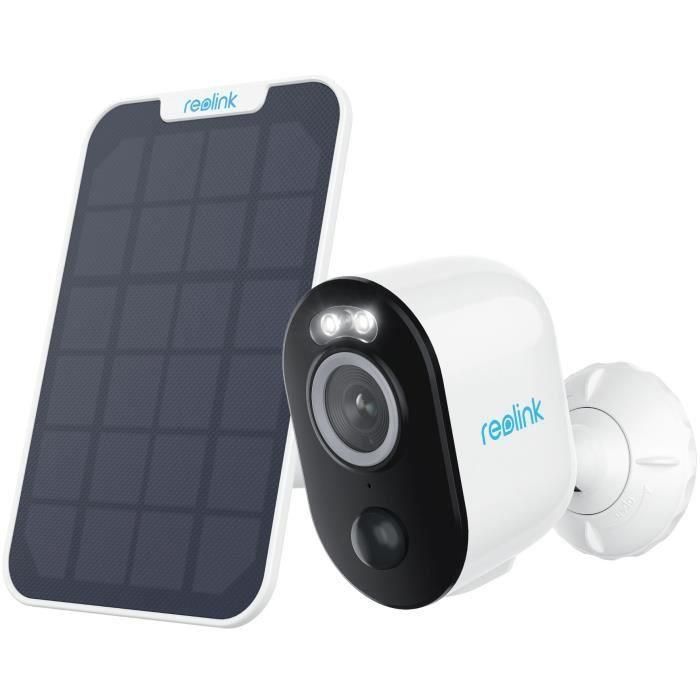 Cámara exterior - REOLINK - B330 - Panel solar - Blanco Cámara exterior - REOLINK - B330 - Panel solar - Blanco