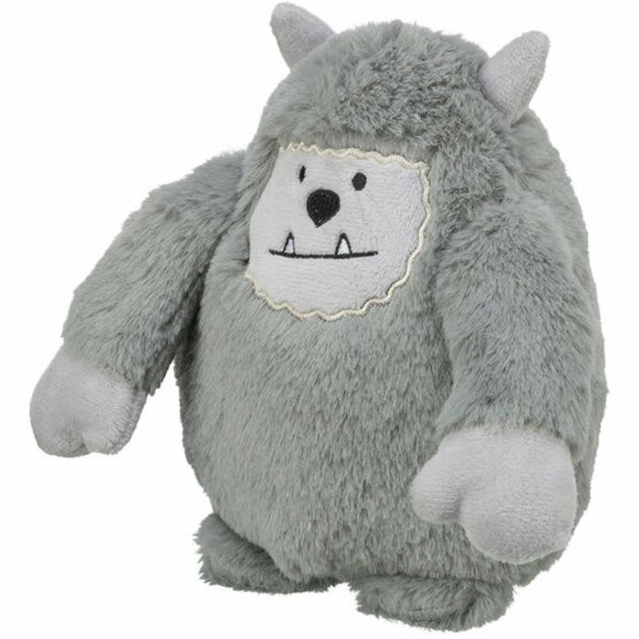 Peluche para perros Trixie Gris Poliéster Yeti 20 cm 1