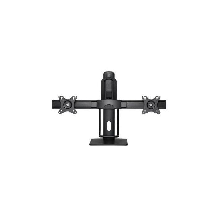 Aisens Soporte de Mesa Profesional para 2 Monitores 17"-27", Giratorio e Inclinable, Negro - Compatible con VESA 75x75 y 100x100mm 3 Aisens Soporte de Mesa Profesional para 2 Monitores 17"-27", Giratorio e Inclinable, Negro - Compatible con VESA 75x75 y 100x100mm 3