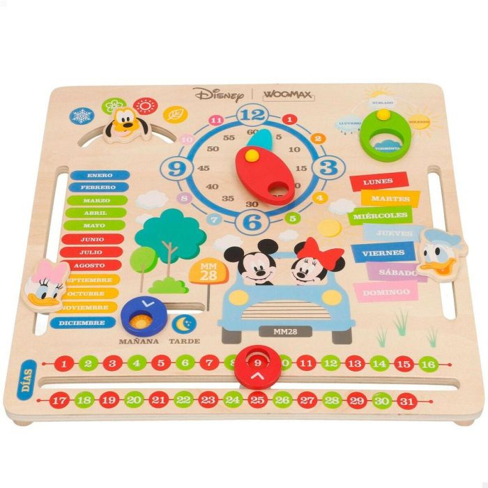 Juego Educativo Disney Calendario 30 x 3,5 x 30 cm (6 Unidades) 6 Juego Educativo Disney Calendario 30 x 3,5 x 30 cm (6 Unidades) 6