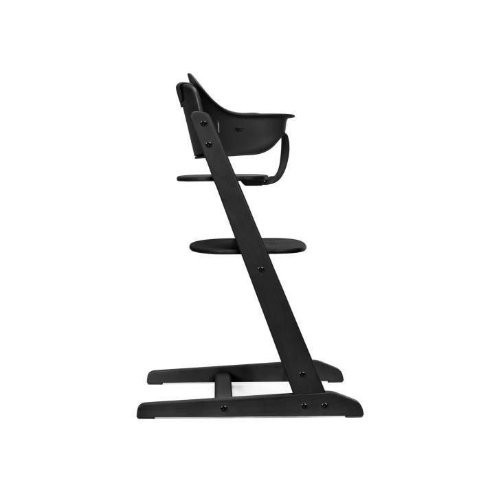 Cybex CYB4063846528202 Trona Iris de madera 3 en 1 con set de bebé y bandeja, color negro 5