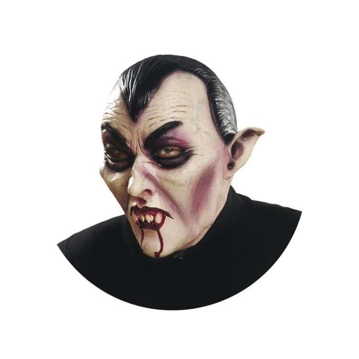 My Other Me Máscara de Látex Completa de Vampiro, Talla Única para Adultos 1