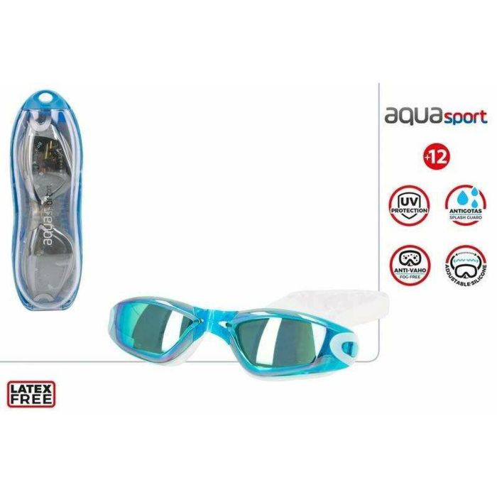 Gafa natacion de silicona adulto anti vaho aqua sport - modelos surtidos 1