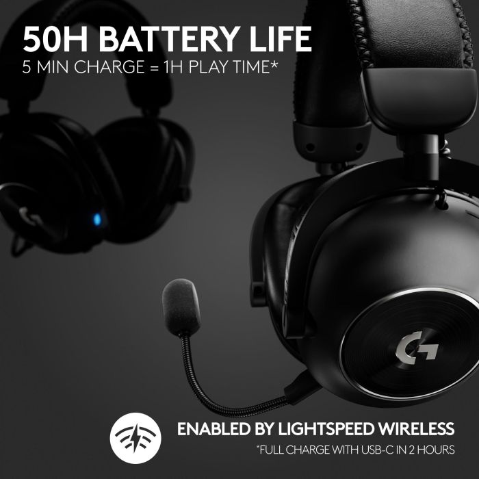 Logitech PRO X 2 LIGHTSPEED Auriculares Gaming Inalámbricos 13 Logitech PRO X 2 LIGHTSPEED Auriculares Gaming Inalámbricos 13