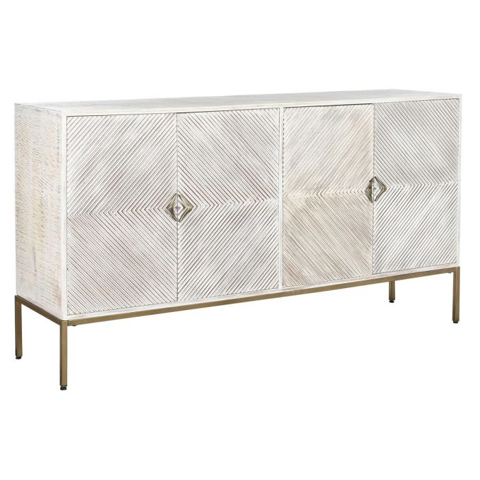 Buffet Tradicional DKD Home Decor Blanco Dorado 40 x 90 x 170 cm