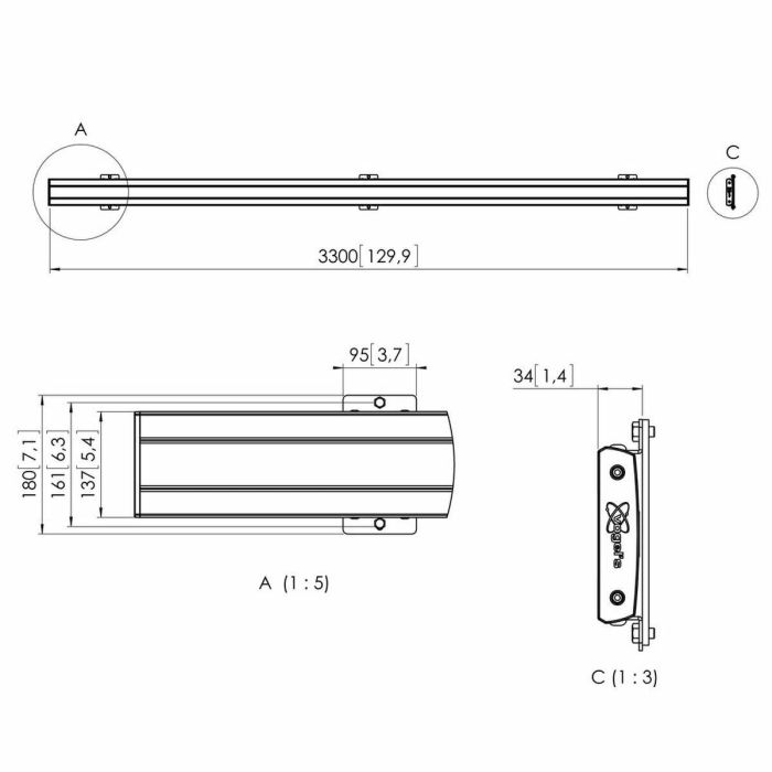 Soporte TV Vogel's PFB3433B 1 Soporte TV Vogel's PFB3433B 1