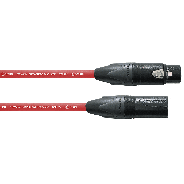 Cable De Micrófono Xlr 5 M Rojo Cable De Micrófono Xlr 5 M Rojo