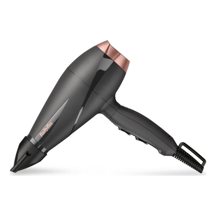 Babyliss 6709DE Secador de Pelo Smooth Pro 2100W con Tecnología Iónica, Anti-encrespamiento, Motor Profesional, Difusor y Concentrador 4 Babyliss 6709DE Secador de Pelo Smooth Pro 2100W con Tecnología Iónica, Anti-encrespamiento, Motor Profesional, Difusor y Concentrador 4
