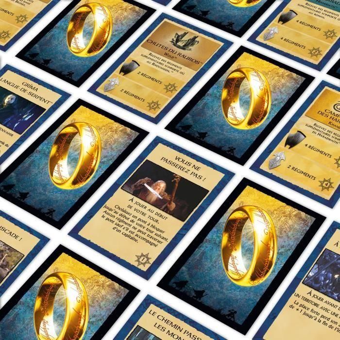 Winning Moves AUC1700912571414 Juego de mesa: MOVIMIENTOS GANADORES - Arriesga El Señor de los Anillos - Conquista 5 Winning Moves AUC1700912571414 Juego de mesa: MOVIMIENTOS GANADORES - Arriesga El Señor de los Anillos - Conquista 5