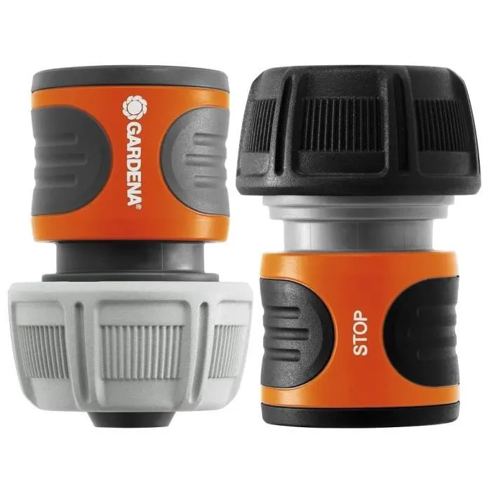 Gardena Conectores Rápidos + Aquastop 19 mm, Fabricado en Alemania, 5 Años de Garantía 3 Gardena Conectores Rápidos + Aquastop 19 mm, Fabricado en Alemania, 5 Años de Garantía 3