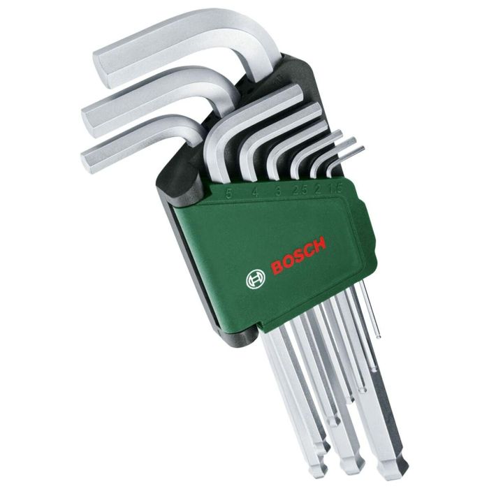 Bosch BOS4053423302240 Juego de llaves Allen 9 piezas 6 Bosch BOS4053423302240 Juego de llaves Allen 9 piezas 6