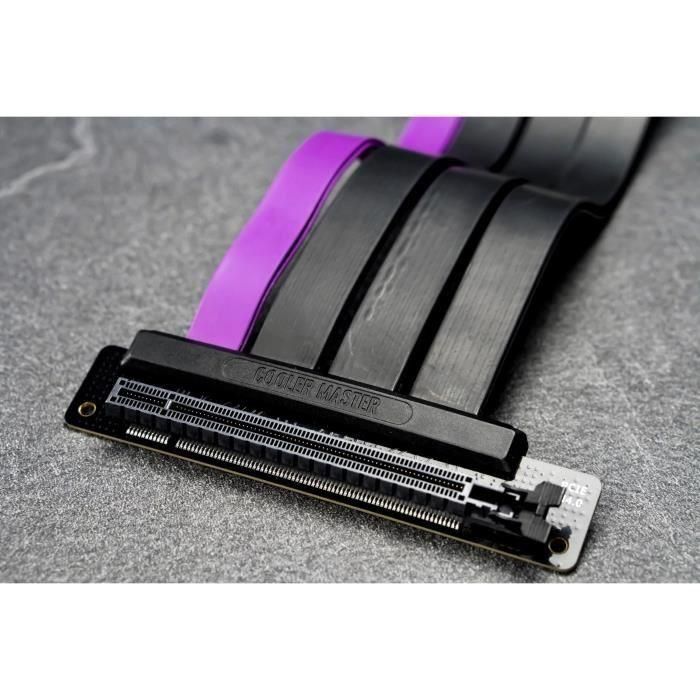 Cable elevador PCIe 4.0 X16 COOLER MASTER - 300 mm (MCA-U000C-KPCI40-300) 2 Cable elevador PCIe 4.0 X16 COOLER MASTER - 300 mm (MCA-U000C-KPCI40-300) 2