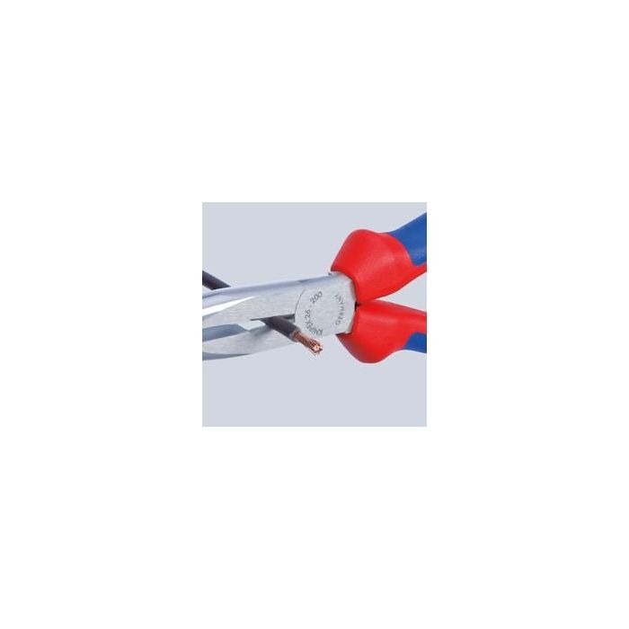 KNIPEX Flachrundzg m.Schneide/ Befestigungsse 1