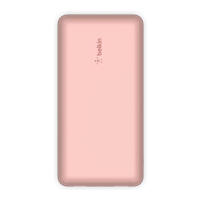 Belkin BPB012btRG Powerbank, 20.000mAh, 15W, USB-A y USB-C, Rosa 4 Belkin BPB012btRG Powerbank, 20.000mAh, 15W, USB-A y USB-C, Rosa 4