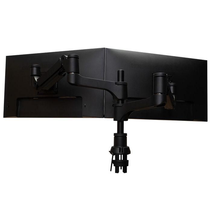 R-Go Tools R-Go Caparo 4 D2, Circular Dual Monitor Arm, Desk Mount, Gas Spring, 3-9kg, Black-Silver, Low Carbon Footprint 4 R-Go Tools R-Go Caparo 4 D2, Circular Dual Monitor Arm, Desk Mount, Gas Spring, 3-9kg, Black-Silver, Low Carbon Footprint 4