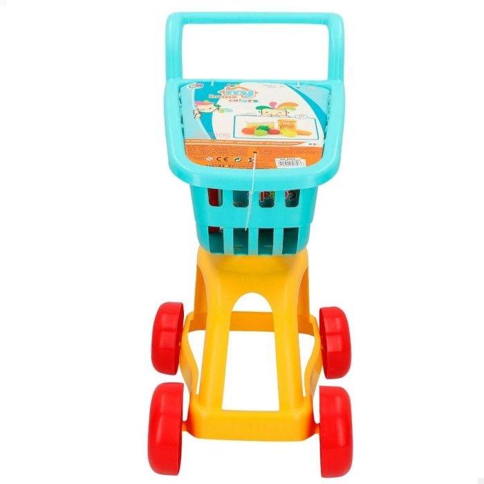 Carro de Compra Colorbaby My Home Juguete 10 Piezas 34 x 54 x 29 cm 6 Unidades 2