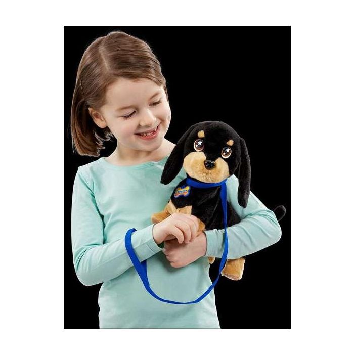 Bizak Waggles Mi Perrito Salchicha 64559091 Peluche Interactivo que camina, ladra y mueve la cola con correa incluida 22