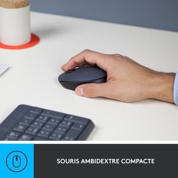 Teclado + Mouse Logitech Mk235 Wireless 1