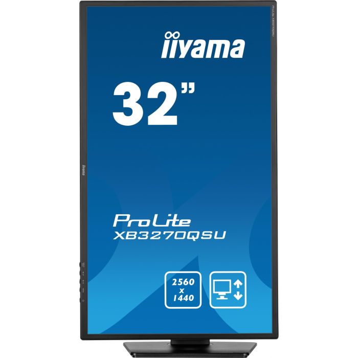 Iiyama XB3270QSU-B1 Monitor 32" IPS, 2560x1440, 100Hz, HDMI, DisplayPort, Regulable en Altura 9 Iiyama XB3270QSU-B1 Monitor 32" IPS, 2560x1440, 100Hz, HDMI, DisplayPort, Regulable en Altura 9