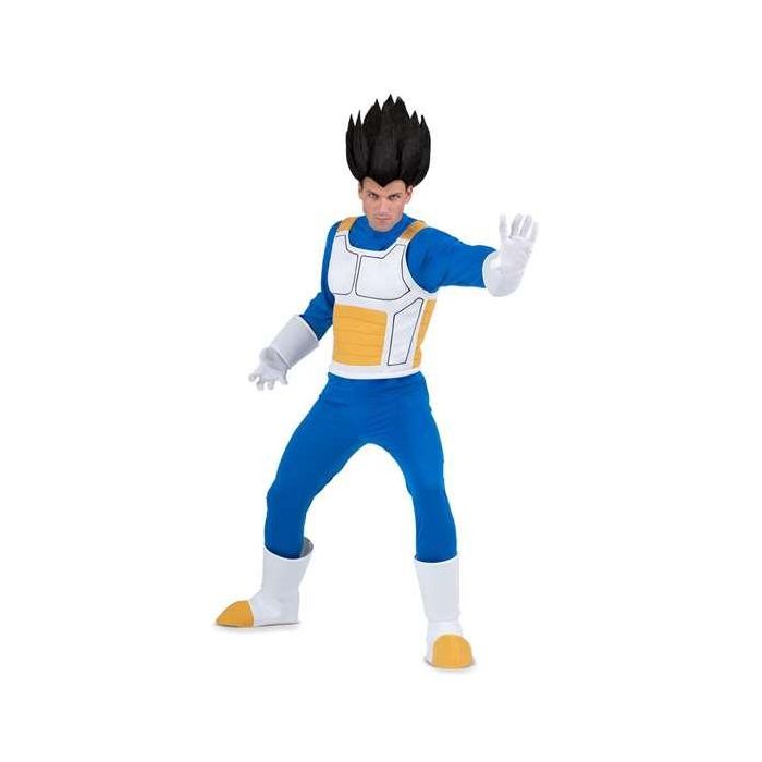 Disfraz vegeta XL (camiseta, chaleco, pantalón, guantes y cubrebotas) Disfraz vegeta XL (camiseta, chaleco, pantalón, guantes y cubrebotas)