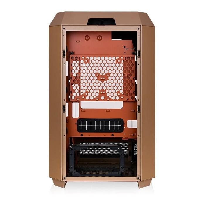 Thermaltake The Tower 300 "Gravel Sand" Micro Torre PC gaming Micro-ATX/Mini-ITX, panel de vidrio templado, color arena 4 Thermaltake The Tower 300 "Gravel Sand" Micro Torre PC gaming Micro-ATX/Mini-ITX, panel de vidrio templado, color arena 4