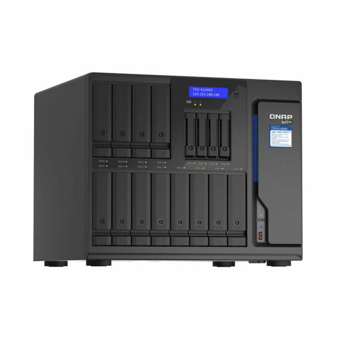 QNAP TVS-h1688X NAS Torre con Procesador Intel® Xeon®, 32GB DDR4, HDD/SSD/M.2, Ethernet 10G, Negro - TVS-H1688X-W1250-32G 2 QNAP TVS-h1688X NAS Torre con Procesador Intel® Xeon®, 32GB DDR4, HDD/SSD/M.2, Ethernet 10G, Negro - TVS-H1688X-W1250-32G 2