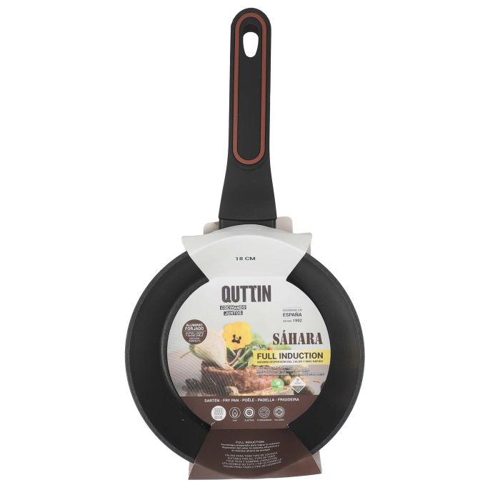 Sartén de aluminio forjado 18 cm M/Soft Full Saha - Quttin (6 Unidades) 1 Sartén de aluminio forjado 18 cm M/Soft Full Saha - Quttin (6 Unidades) 1