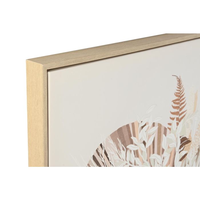DKD Home Decor Cuadro Beige Multicolor 4 x 120 x 90 cm (2 Unidades) Lienzo PS 1