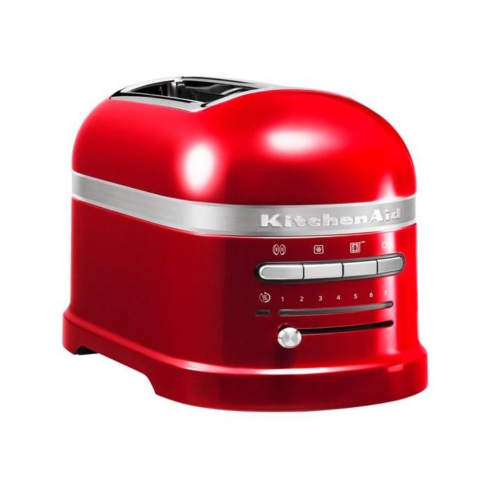 Kitchenaid 5KMT2204 ECA Tostador para 2 Rebanadas, Rojo Manzana, Extra-Anchas, Sensor Térmico Electrónico Kitchenaid 5KMT2204 ECA Tostador para 2 Rebanadas, Rojo Manzana, Extra-Anchas, Sensor Térmico Electrónico