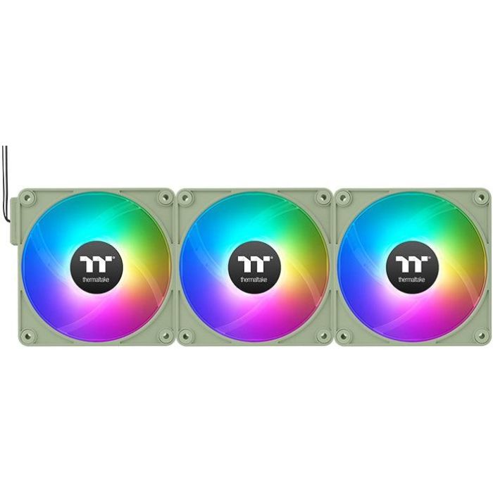 Thermaltake CT140 EX Reverse ARGB Sync Ventilador PC 140mm Matcha Verde, Pack de 3, CL-F199-PL14MG-A 1 Thermaltake CT140 EX Reverse ARGB Sync Ventilador PC 140mm Matcha Verde, Pack de 3, CL-F199-PL14MG-A 1