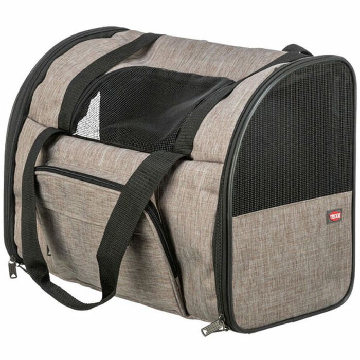 Bolso Bandolera para Mascotas Trixie Marrón Beige 41 × 30 × 21 cm 13 Bolso Bandolera para Mascotas Trixie Marrón Beige 41 × 30 × 21 cm 13