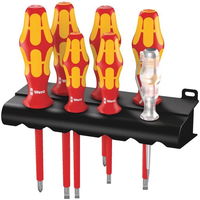 Wera Set Destornilladores con Rack 160i/7