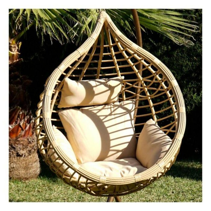 Sillon Colgante Terraza Y Jardin DKD Home Decor Marron Beige 70 x 110 x 90 cm 7 Sillon Colgante Terraza Y Jardin DKD Home Decor Marron Beige 70 x 110 x 90 cm 7